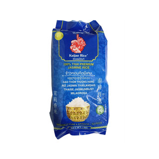 Thai Jasmine Rice 1 kg Kaijae Rice Blue