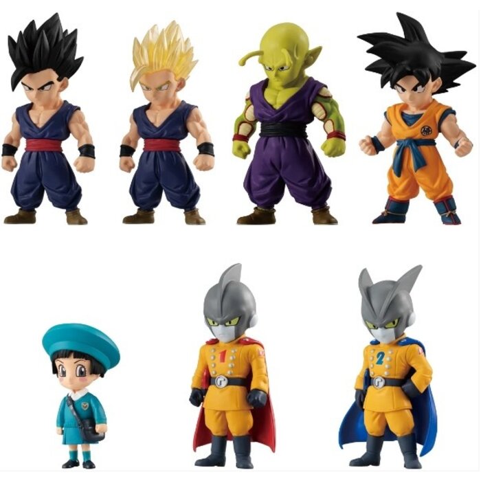 Dragonball Adverge 15 - 1 set contains 7 figures Bandai