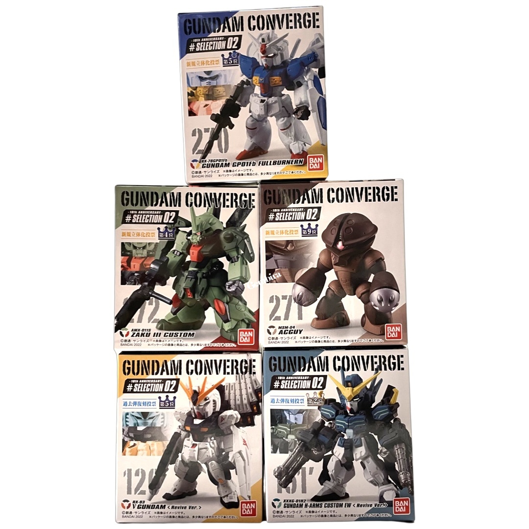 FW Gundam Converge 10TH ANNIVERSARY # SELECTION 02 (5 stuk