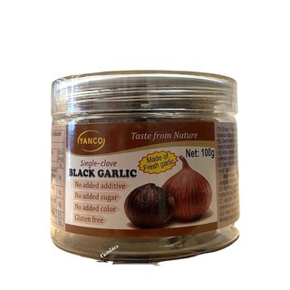 Black Garlic Cloves 100g Golden Lion