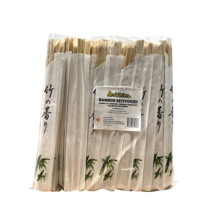 Bamboo Chopsticks 100 Pairs Ambition Japanese Style