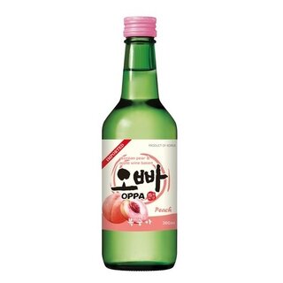 Soju Peach Oppa 12% - 360ml