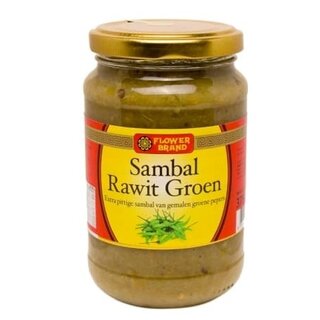 Flower Brand Sambal Rawit Green 375 g - Flower Brand
