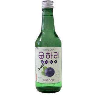 chum churum BlueBerry soju 12% - 360ml soonhari