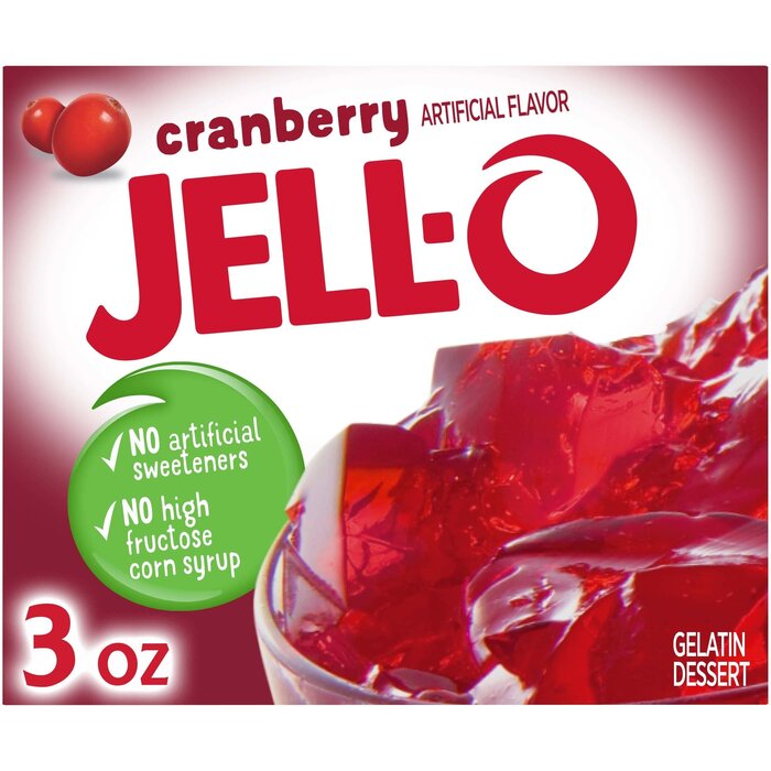Jell-o Cranberry 85gr | 3oz