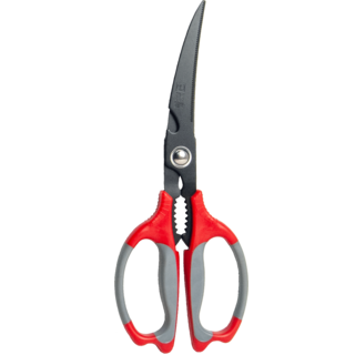 Japanese Scissors 25cm No. 76364F MATE Fluorine Coating Nikken - Curved