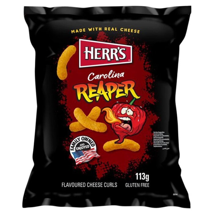 Herr's Herrs Carolina Reaper Cheese Curls 113g
