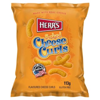 Herr's Herr's Baked Cheese Curls 113g