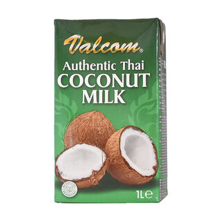 Valcom valcom coconut milk 1 liter authentic thai