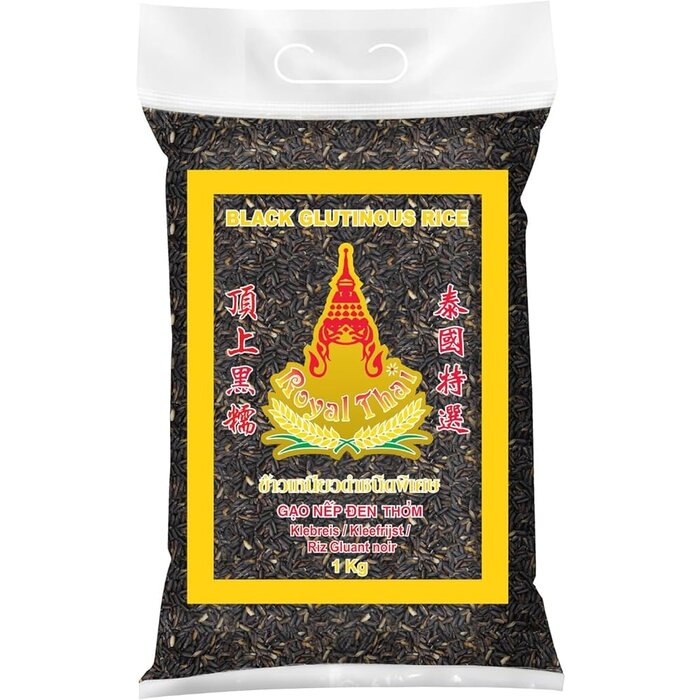 black glutinous rice black glutinous rice 1 kg Royal Thai