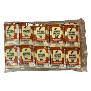 Sambal Bawang sachets 50x12g Sambal NAKNAN Level 3