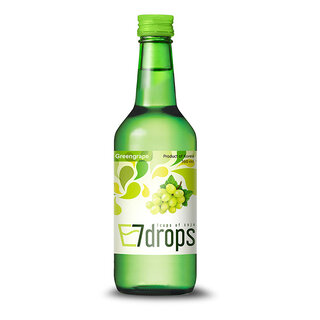 Soju GreenGrapes 7 drops 360ml - 12%