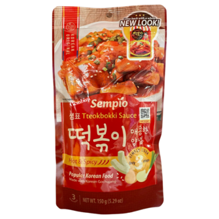 Sempio OUTLET: Sempio Topokki Sauce Hot & Spicy 150g 5.29 oz New Look THT: 18-06-2025