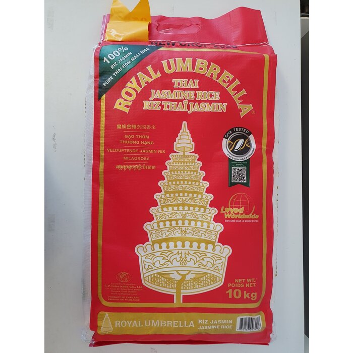 Royal Umbrella Jasmine Thai Hom Mali Rice 10kg