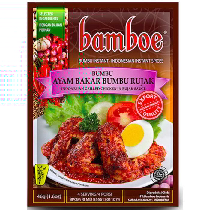 Bamboe Bamboe Ayam Bakar Bumbu Rujak 46g