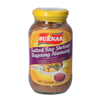 Buenas salted tiny shrimp bagoong alamang 340g