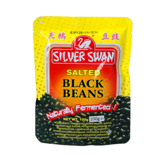 Salted Black Beans 100g Silver Swan