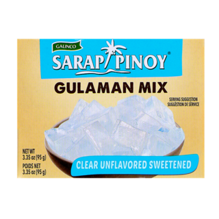 Gulaman Mix Clear Unflavored Sweetened 3.35 oz - 95g Galinco Sarap Pinoy