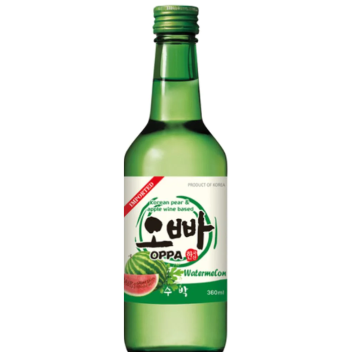 oppa Soju Watermelon Oppa 12% - 360ml