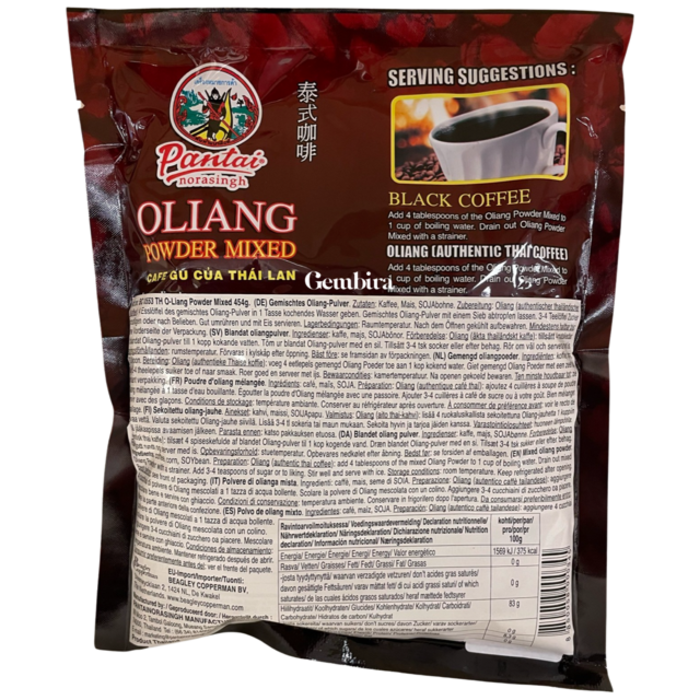 Oliang Powder mixed Coffee 454g Pantai