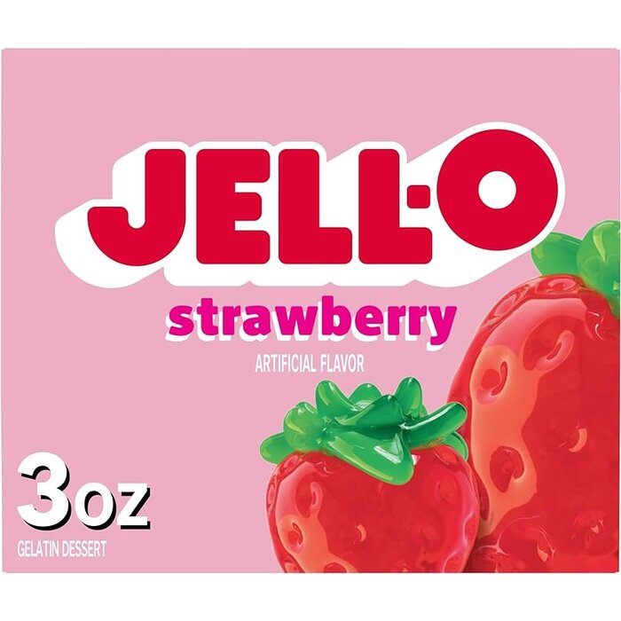 Jell-O Jell-O Strawberry Gelatin 85gr | 3 OZ