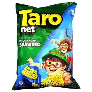 outlet: taro net seaweed snack 62g THT 22 mar 2026