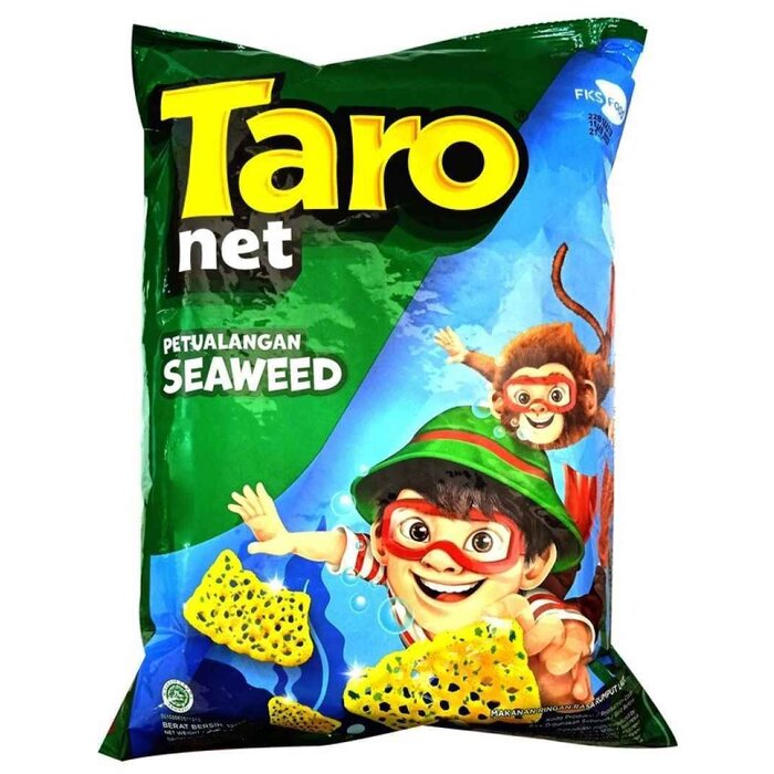 taro net seaweed snack 62g