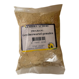 Ginger root ground 250g Palm