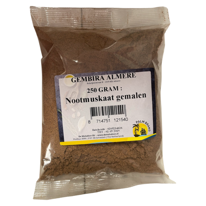 Nootmuskaat gemalen 250g Palm