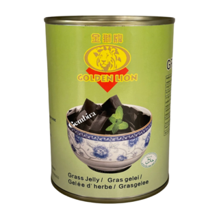 Grass Jelly 540g Golden Lion - Halal
