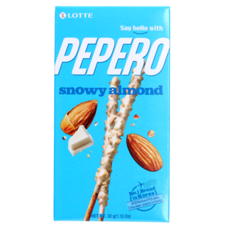Pepero Snowy Almond 32g lotte