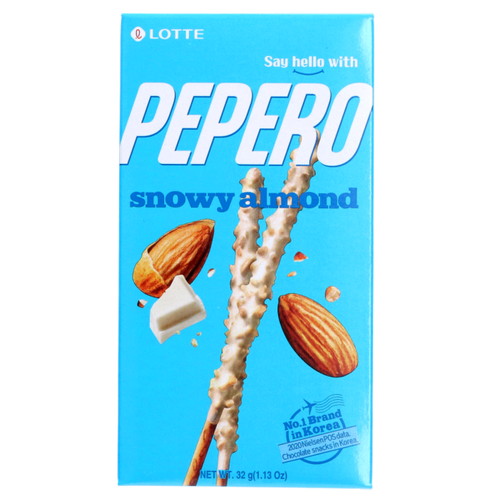 Pepero Snowy Almond 32g lotte
