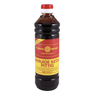 Seasoned Ketjap Spicy 0.5 L Flower Brand