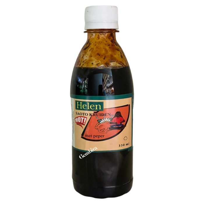 HOT ! Saoto kruiden met peper 330ml Helen