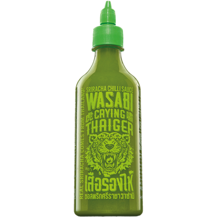 Crying Thaiger Wasabi Sriracha Chilli Sauce 440ml - 505g