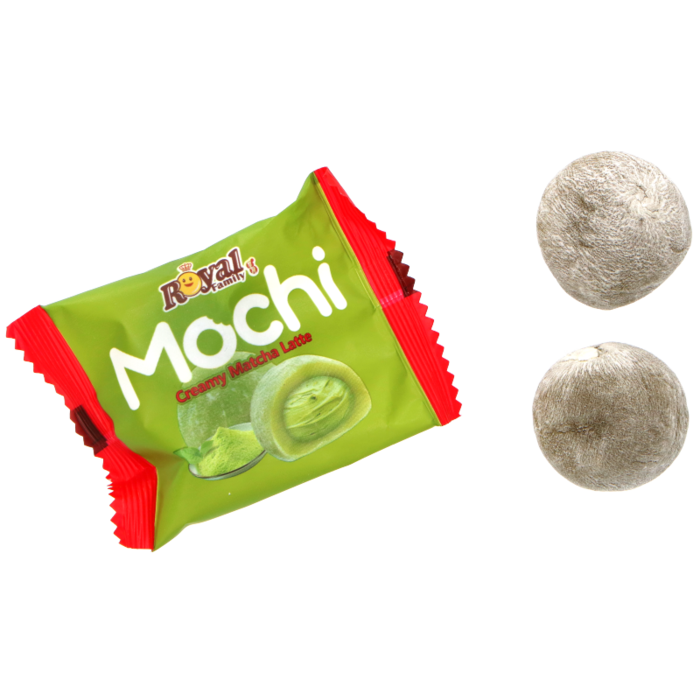 Royal Family Mochi Creamy Matcha Latte 120g - 4.2 oz - 8 pieces