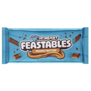 Feastables MrBeast Peanut Butter Chocolate 60g