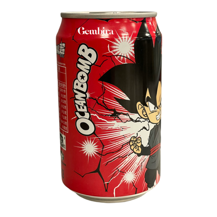 Ocean Bomb Goku black (Peach Flavor) Ocean Bomb - Dragon ball (330ml)