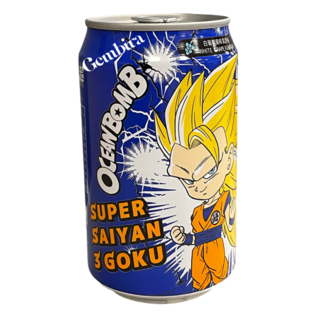 Ocean Bomb Super Saiyan 3 Goku (white grape flavor) Ocean Bomb - Dragon ball (330ml)