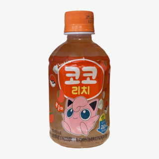 OUTLET: Pokemon Nata de Coco Drink Peach 280ml Lotte - Pet bottle THT 02-05-25