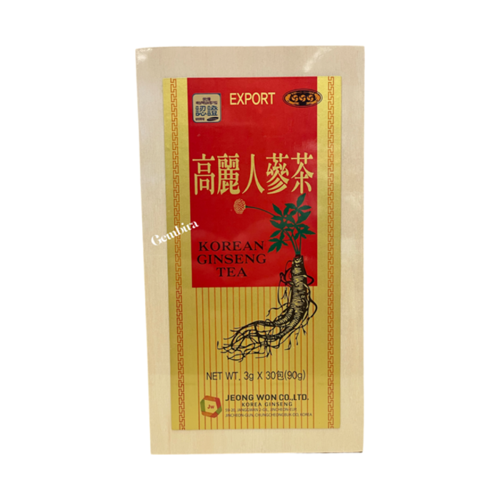 Korean Ginseng Tea Jeong Won 3g x 30 (90g)