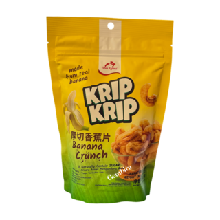 Krip Krip banana crunch 100g Dua Kelinci