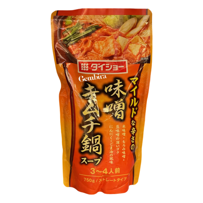 Miso Kimchi Hot Pot Soup Base Daisho 750g