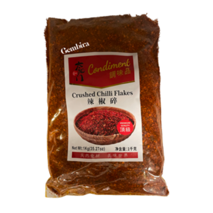 Crushed Chili Flakes 1kg - 35.27 oz TYM Condiment