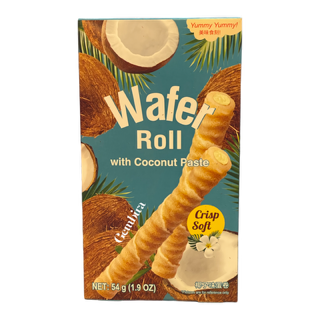 Wafer Roll Coconut Paste 54g