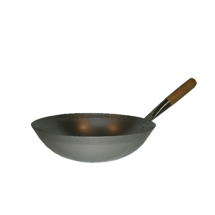 Leung Tim Wok Iron Flat 14 inch (35cm) Handle - 909064
