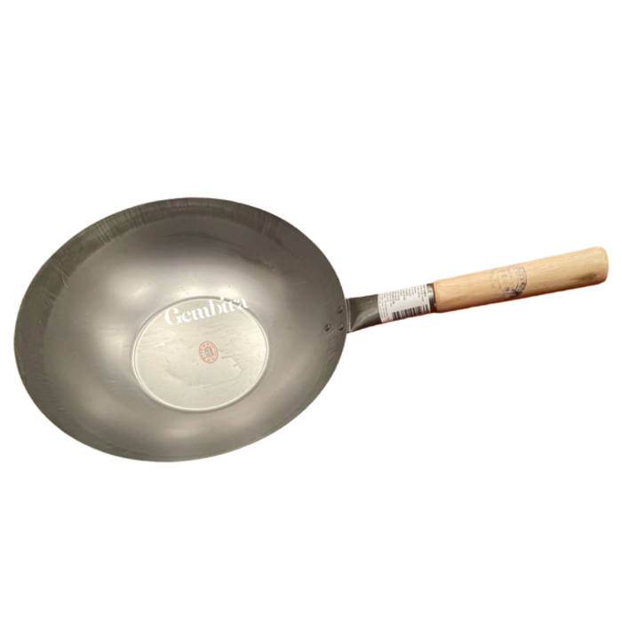 Leung Tim Wok Iron Flat 14 inch (35cm) Handle - 909064