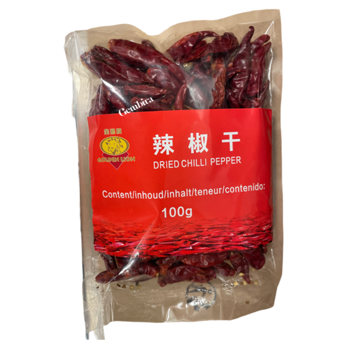 Dried Chili Pepper 100g Golden Lion