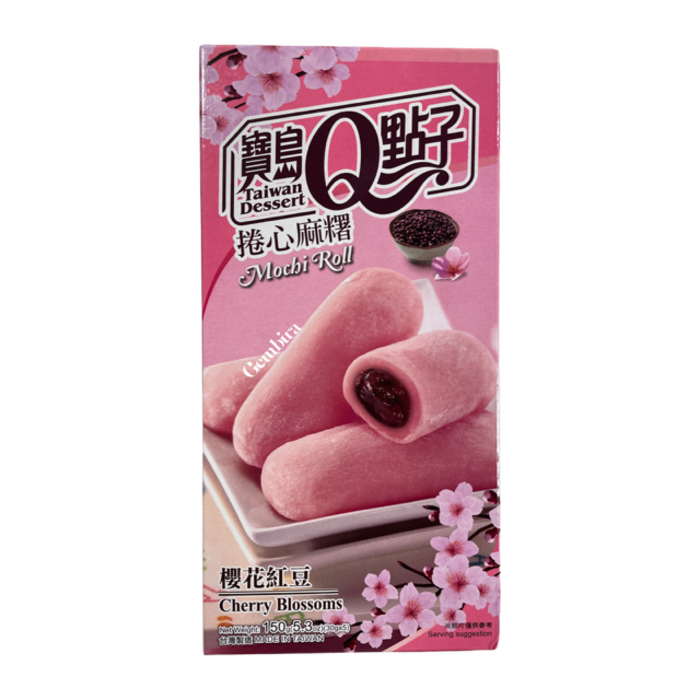 OUTLET: Cherry Blossoms Milk Mochi Roll 5 pieces - 150g Q THT 30-06-25
