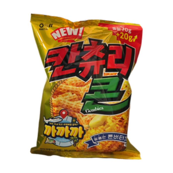 Haitai Snack Corn Butter Flavor 90g